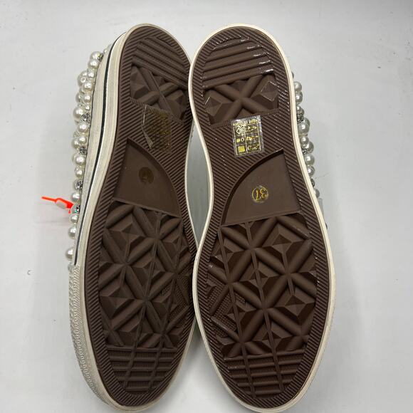 Nan-ku Couture  Pearl Crush Hi Top Sneakers Size EU 37 US 7 - Picture 6 of 9